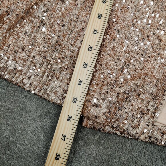 Cleo Women's Sequin Wrap Midi Dress Size XL Swiftie Party Concert Evening Night - Picture 12 of 12